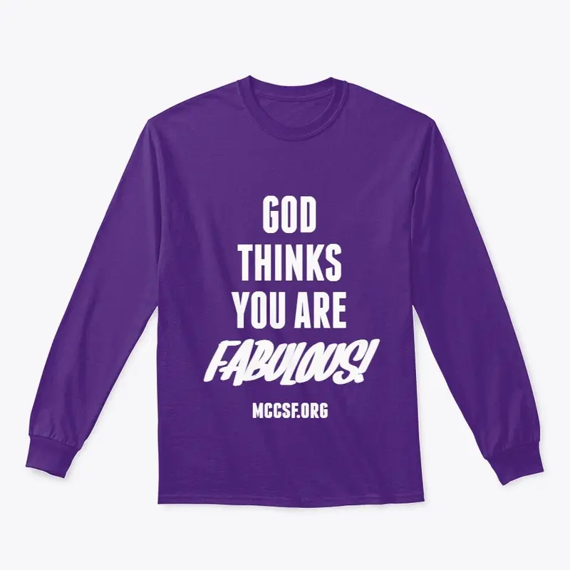 MCCSF God Thinks You Are Fabulous!