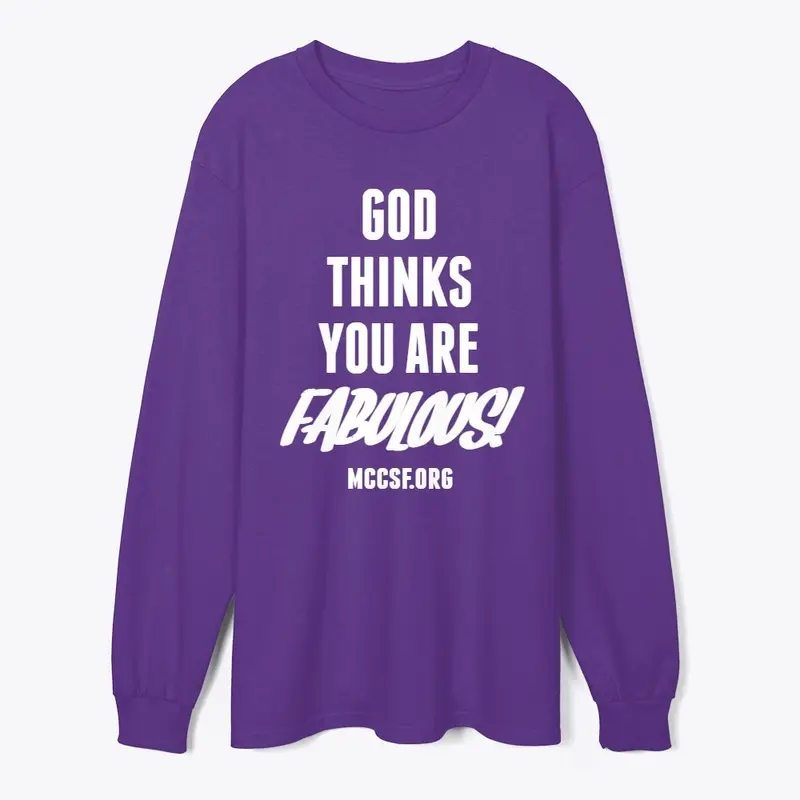 MCCSF God Thinks You Are Fabulous!